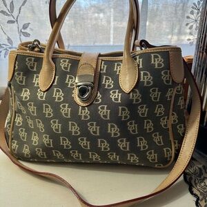 Dooney & Bourke Signature Double Handle Vintage Tote
